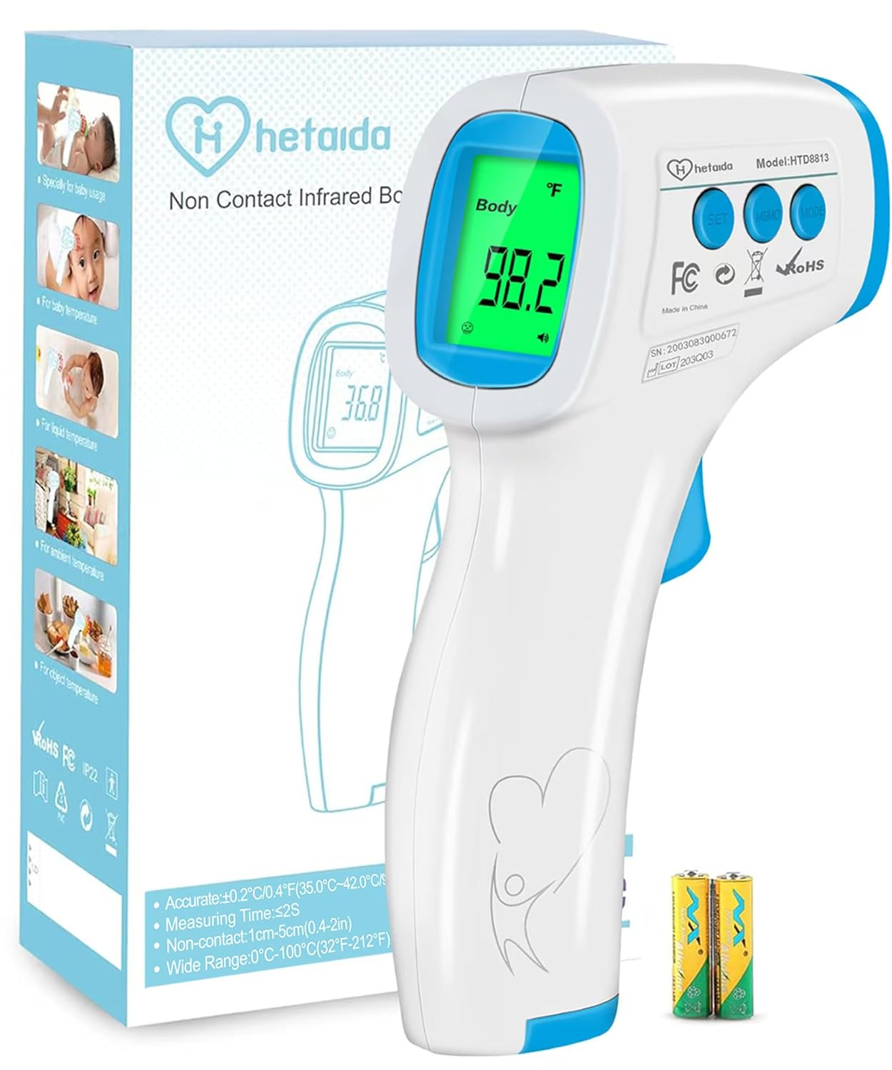 🔥Final 3 Hours : Only Limited Stock Left🏆New non-invasive multifunctional health monitor 99.9% Accuracy （Mayo Clinic Recommended）