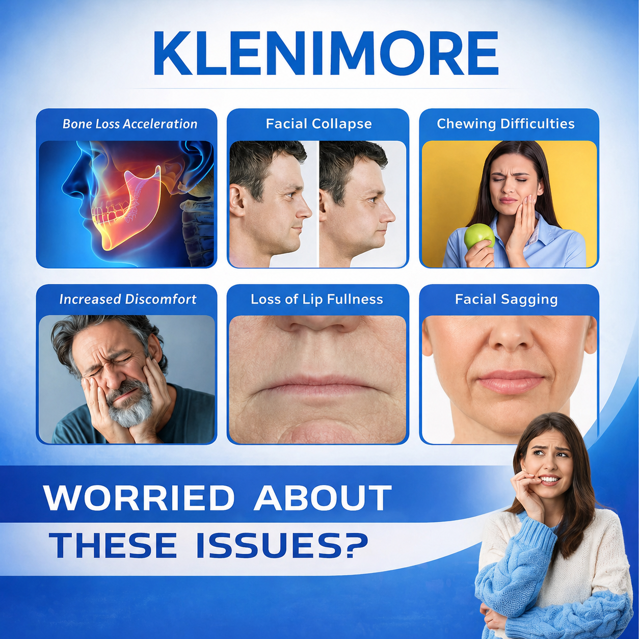 ⏰ 75% OFF Today! KLENIMORE™ Complete Dentures – Natural-Looking Smile