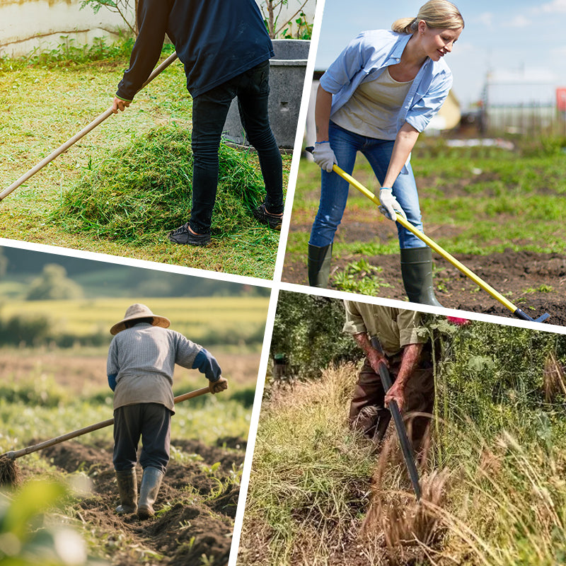 Multi-Function Weeding Rake Head